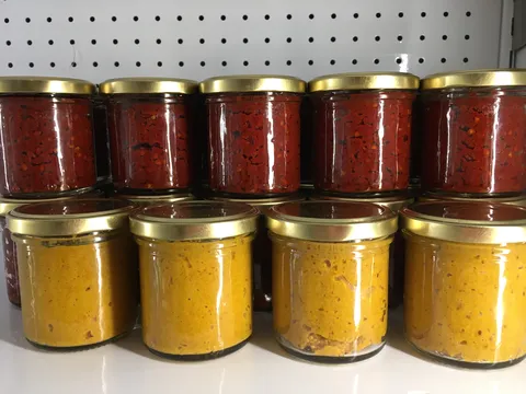 Epicerie fine - Piments & moutarde fait-maison