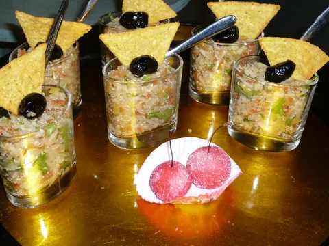 Evènementiel traiteur - Verrines salées