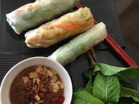 Gỏi cuốn - rouleaux de printemps